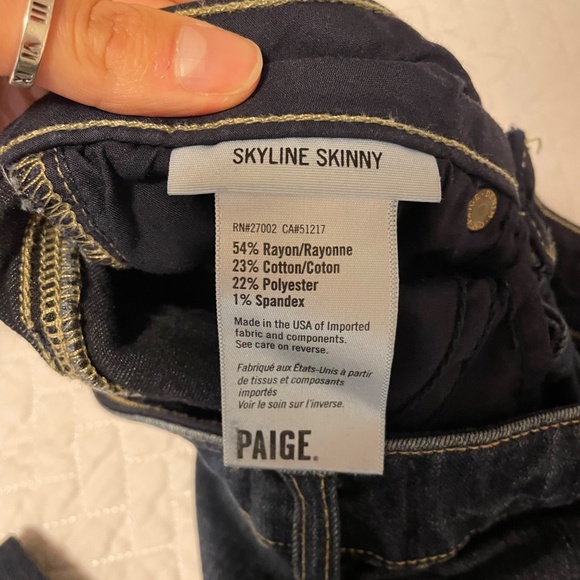 Paige Skyline Skinny Jeans - Picture 3 of 8
